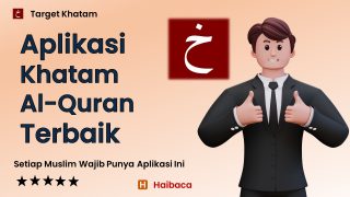 Target Khatam - Aplikasi Khatam Al-Qur'an Terbaik